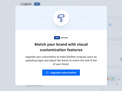 Premium feature modal design edtech feature interface modal paid plan premium product ui uiux
