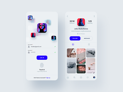 Social Media UI KIT app concept ecommerce mobile mobile app mobile app design mobile ui shot social social media socialmedia ui ui design ui kit ui ux ui8 uidesign uikit uiux