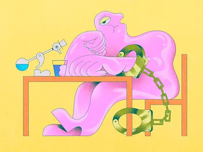 spot illustration character character design color design illustration shapes