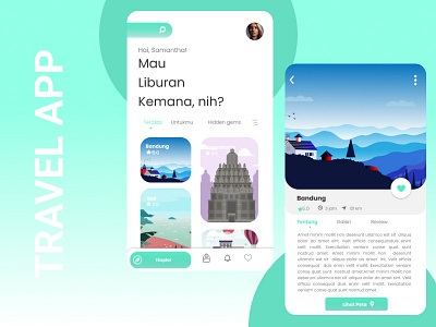 Travel App by Garin Ghaniya Rizky app booking design figma flight app flight booking hotel booking hotels travel travel app travelling