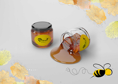 Delicious Liquid Honey Jar Mockup download mockup mockup mockups psd