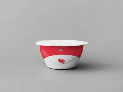 Free Mini Plastic Jam Jar Mockup download mockup mockup mockups psd