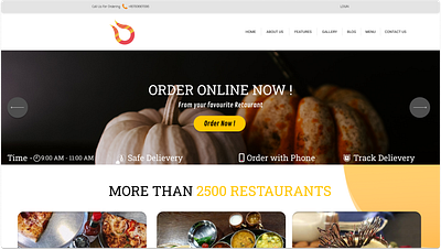 Food Ordering Application art design graphic design icon illustration logo typography ui ux vector