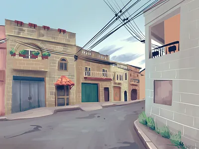 street painting practice concept art draw drawing environment art illustration sketch
