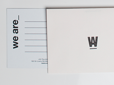 we are_ stationary-branding