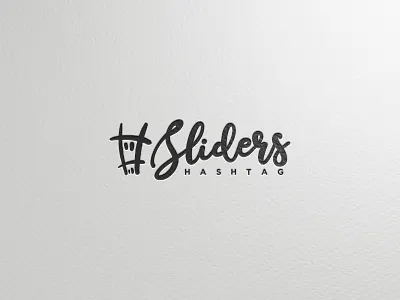 sliders hashtag burger burger logo cow hashtag logo