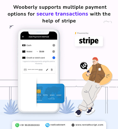 Wooberly - Online Taxi Booking Solution app branding design icon illustration logo ui ux vector web