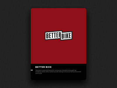 Better Bike brand design icon logo logotype