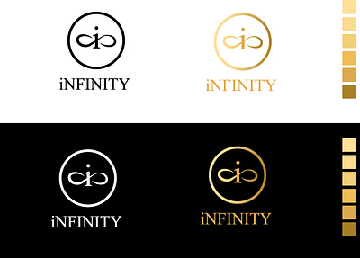 iNFINITY brand design brand identity branding design graphic design illustrator logo logo design minimal typography vector web