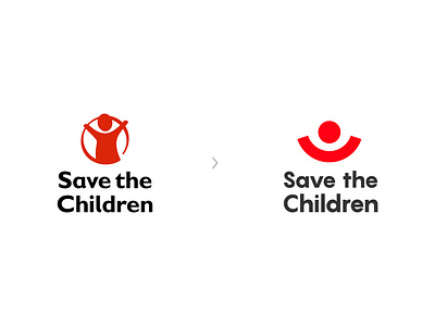 Save the Children Redesign Concept adobe illustrator branding design flat logo logo design logodesign logos logotype minimal minimalist logo