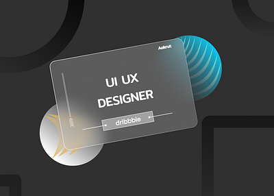 Glass Morphism branding design glassmorphism logo ui ui ux vector