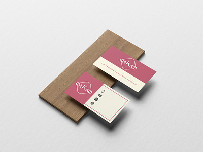 OAKAO - Business Card brand design brand identity branding branding design business card business card design design graphic design illustrator logo ui ux web