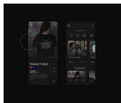 Mobile App Design Concept app app ui app ux appdesign appdesigner design e store ecommerce ecommerce app ecommerce design figma illustration mobile app ui ux