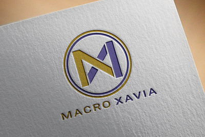 MACRO XAVIAA logo design business logo company brand logo company logo logo design logo design branding logo design concept logo designer minimalist logo modern logo typography