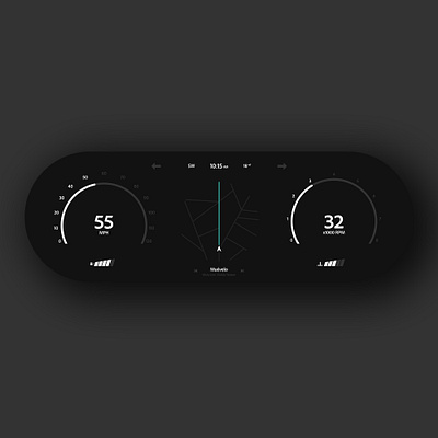 Daily UI 034 - "Car Interface" 034 car interface clean design clean ui daily ui daily ui 034 daily ui challenge dailyui dailyuichallenge design simple ui uidesign