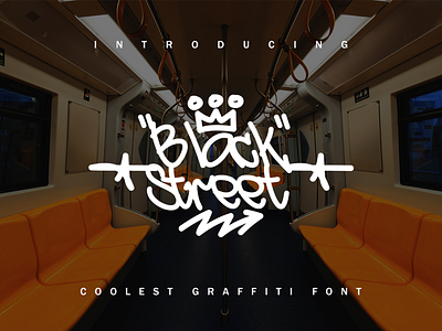 Black Street - Coolest Graffiti Font font font awesome font design font family fonts graffiti graffiti digital graffiti font graffity graphic design lettering type typo typogaphy typographic typography typography art