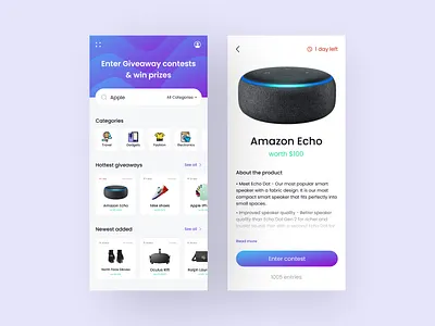 Daily UI Day 97 - Giveaway dailyui dailyuichallenge ui design