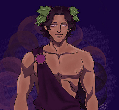 Blood of Zeus Character Illustrations adobe illustrator anime blood of zeus character design graphic design greek greek god greek gods illustration illustrator procreate procreate art vector vector art