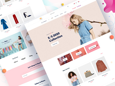 eCommerce: website agency creative e commerce ecommerce ecommerce app ecommerce design ecommerce website ecommerce website design fashion fashion ecommerce homepage homepage design landing page landing page design minimal shopping typography ui web website