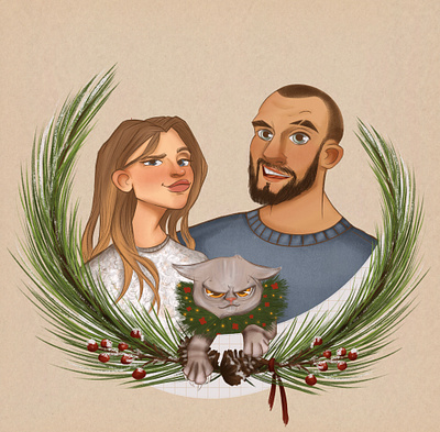 People’s and cat art artist branding design illustraion illustration minimal procreate