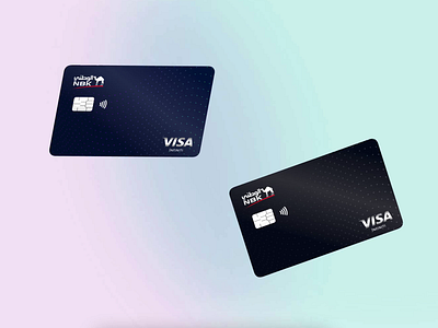 3D Credit Card Floating 3d bank app banking card creditcard