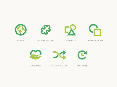 Icons branding icons non profit web design