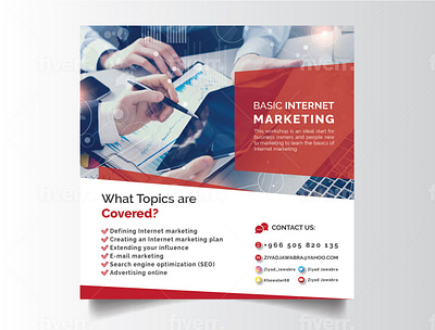 Internet Marketing 01 abstract banner business corporate design fiverr fiverr.com flyer freepik illustration instagram instagram post psd tempalte web banner