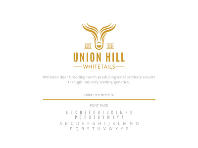 Logo Branding For Union Hill animal logo app logo branding icon line art logo logo logo and branding logo design logo designer minimal minimal logo modern logo shahin hossen shahinpro simple logo sketch typography ui logo vector logo web logo