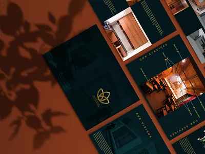 MOCK UP COMPRO PADMA DIVIJA artwork branding brochure brochure design creative creative design design illustration illustration art logo logo design