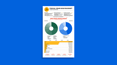 Houston 2021 City Budget Infographic budget graphs infographic infographic design