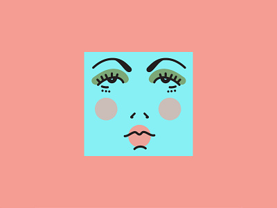 Faces art design face flat girl illustration illustrator minimal vector