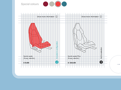 The rhythm in UX design grid layout illustration typography ux vector web