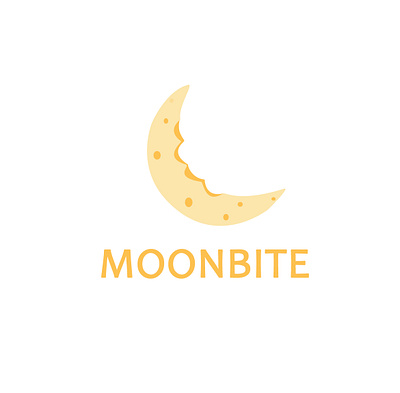 MOONBITE illustration logo vector