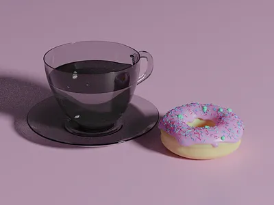 Dougnut V3 3d 3d modeling beginner blender