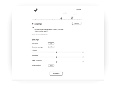 Day 7 - Settings 100daychallenge 100days day7 design ui ux web website