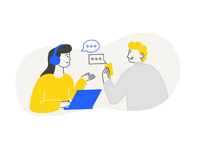 Customer support app illustration business customer customer support help help desk illustration landing page illustration on air onboarding illustration startup support ui ui illustration uiux ux uxui web illustration website illustration