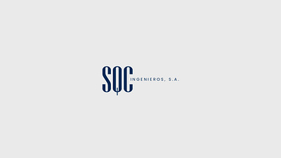 SQC Ingenieros - Identity Design brand idenity branding branding design design logo typography vector