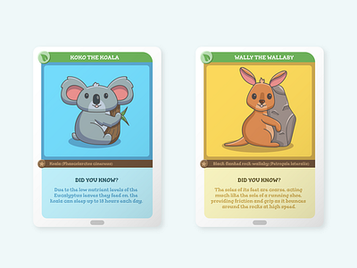 Animal Playing Cards art artist design digital art flat graphic design illustration illustrator vector