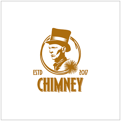 chimney care chimney illustration logo service vector