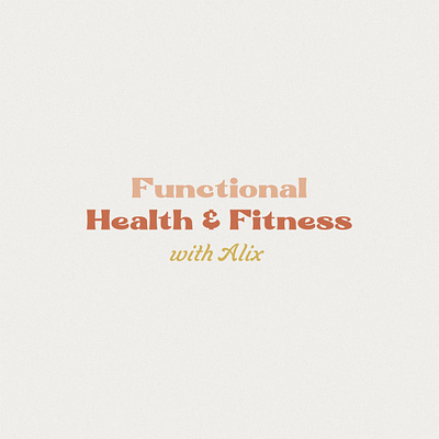 Health Coach Branding brand identity branding branding design design identity typography