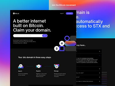 btc.us bitcoin codegram development stacks ui ui design user interface website