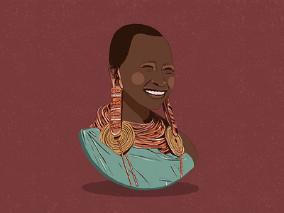 Tribal Tales artwork contemporaryillustration digital art illustration illustration art portrait art portrait illustration portrait painting tribal visual art women women empowerment women in illustration