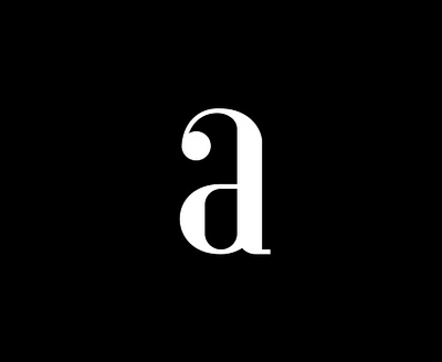 April A a lettering typeface