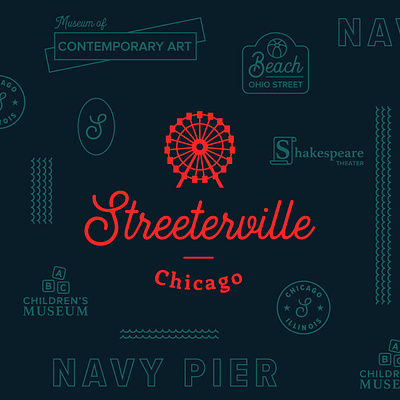 Streeterville Branding branding chicago identity illinois logos streeterville