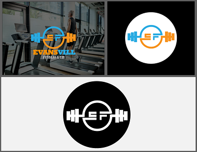 Gym Fitness Logo 3d branding graphic design gym fitness logo medical logo