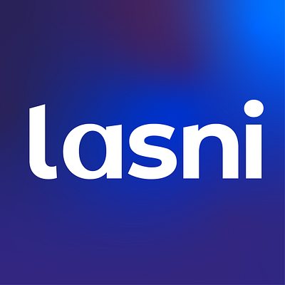 lasni - a developer logo branding logo