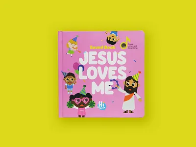 Jesus Loves Me Song Book bible branding christian books christian publishing cocomelon jesus kidmin kids book kids illustration kids ministry kidsmin toddler book toddler illustration