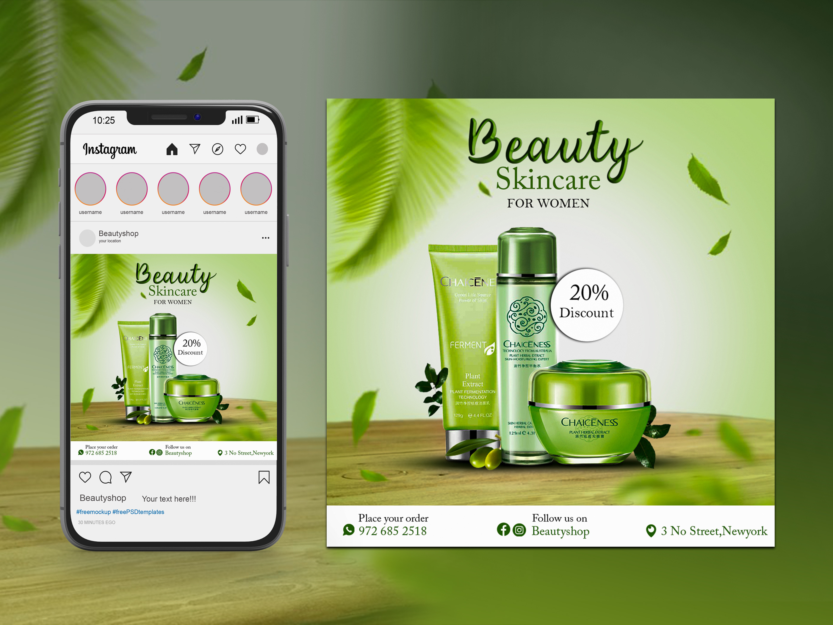 Example of Social Media Ads Design