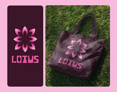 Lotus Logotipo adobe creative cloud brand branding design graphic design ilustrator logo