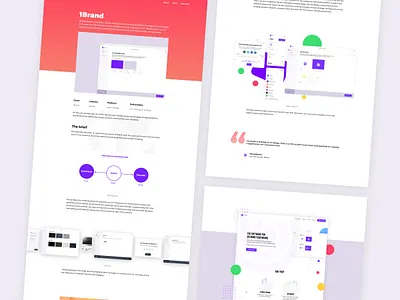 1Brand web app, branding and strategy app branding design flat icon illustration logo minimal typography ui ux vector web website